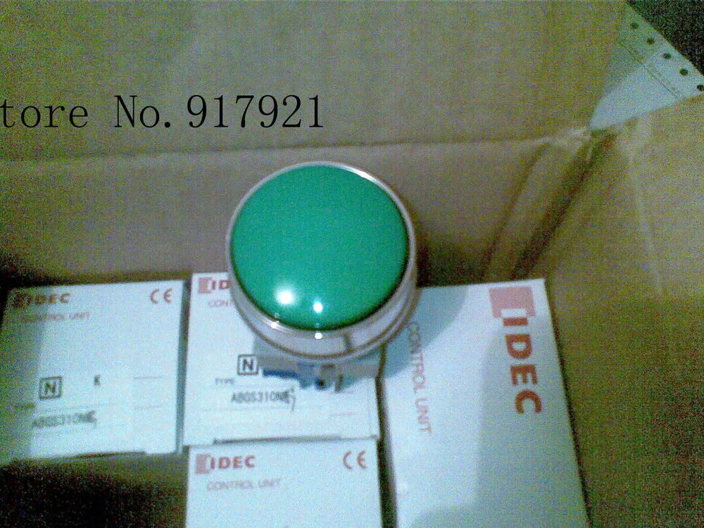 

[ZOB] Izumi IDECA switch 25mm mushroom head type ABGS301NG 1 NC not locking the spot --3pcs/lot