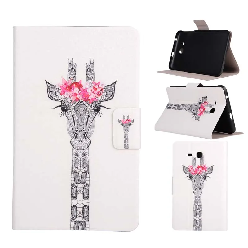 

Slim Print Flip Stand PU Leather Cover Shell Funda Capa Case For Samsung Galaxy Tab 3 Lite 7.0 T110 T111 T113 T116 Tablet Coque