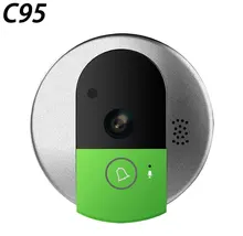 Vstarcam Wireless Door Bell HD 720P Two Way Audio Night Vision Wide Angle Video WiFi Security Doorbell Camera C95/C95-TZ