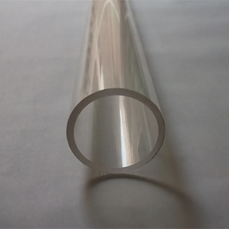 Goede 80 stks OD25X3X1000MM Acryl Buizen Tranparent (Ge euml;xtrudeerd) Home Decor Plastic Bouwmaterialen LED Pijp
