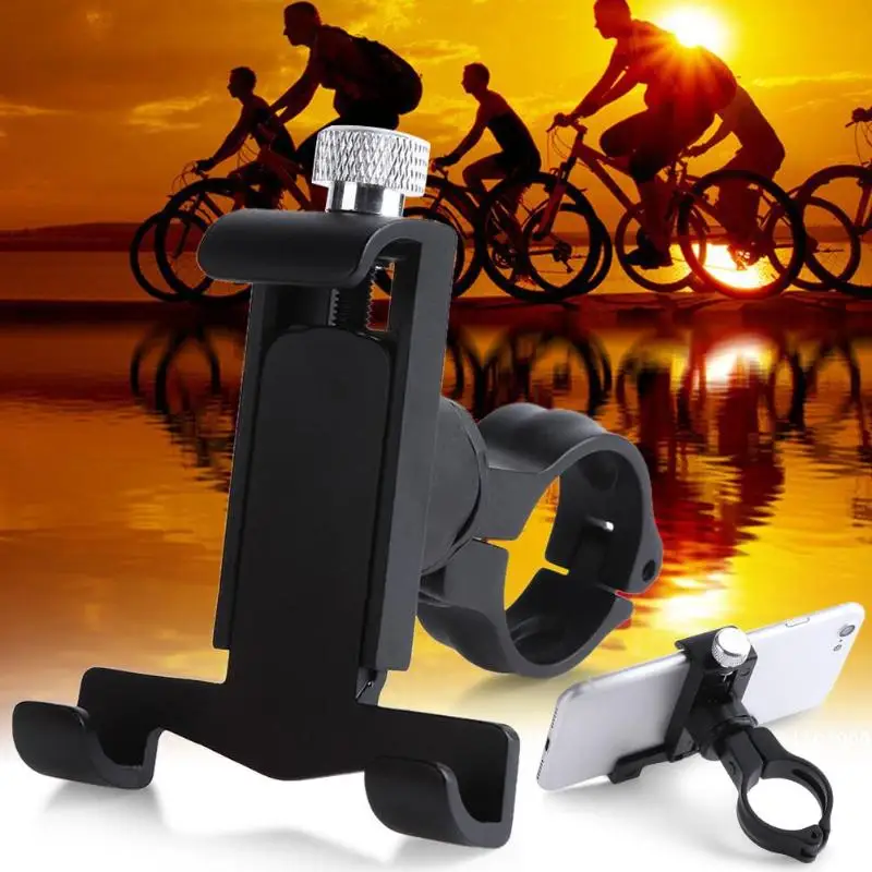  Universal Fahrrad Halterung Motorrad Tablet PC Ständer Halter Aluminium Legierung Rotierenden GPS H