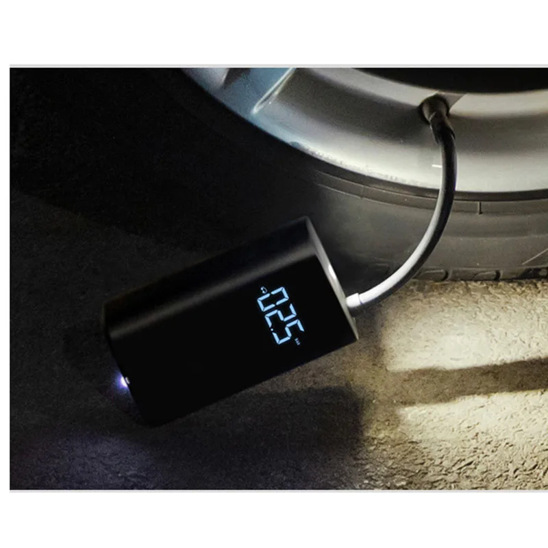 Xiaomi-bomba de aire Mi Original, compresor de aire portátil, bomba  eléctrica portátil para coche, bicicleta, fútbol y motocicleta - AliExpress  Productos electrónicos