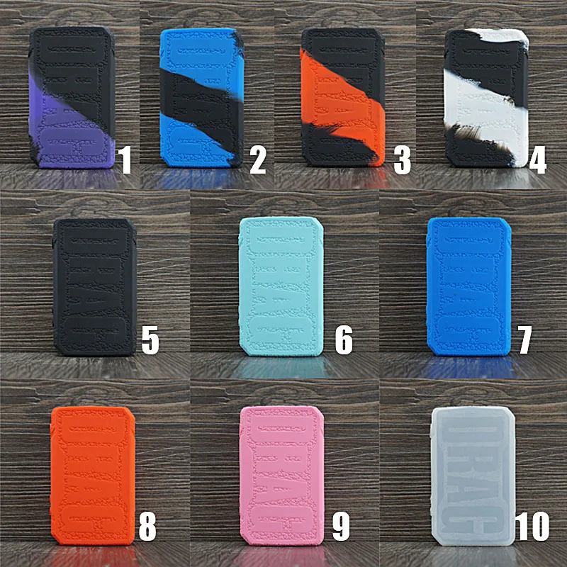 2 шт силиконовый чехол для VOOPOO Drag 177W крышка рукава обертывание подходит модной