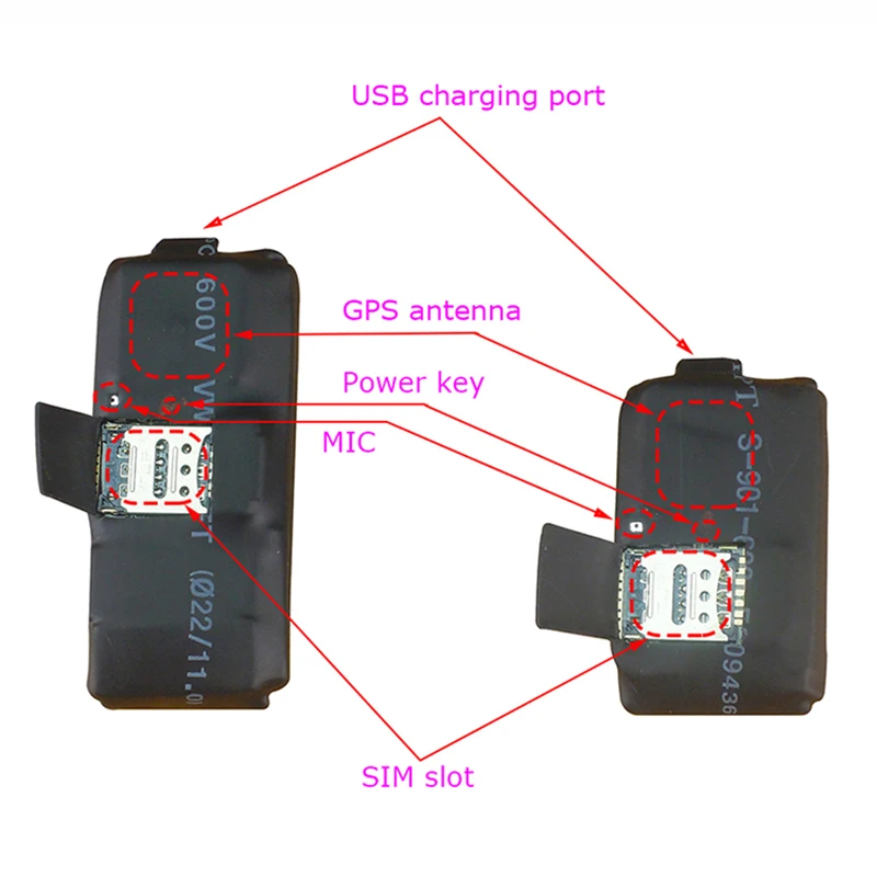 S3 S7 gps трекер GSM локатор WiFi ZX303 модуль сигнализация отслеживание веб приложений TF