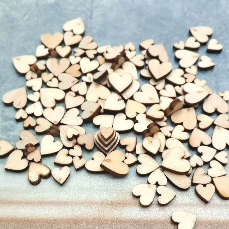 100pcs Size Mixed Love Heart Peach Heart Antique Wooden Button Wedding Table Scatter Map Home Decor 100pcs Size Mixed Love Heart Peach Heart Antique Wooden Button Wedding Table Scatter Map Home Decor