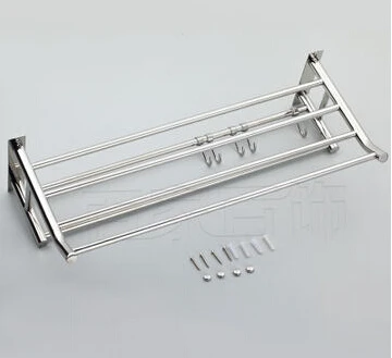 304 stainless steel towel bath towel rack bathroom toilet supplies bathroom pendant
