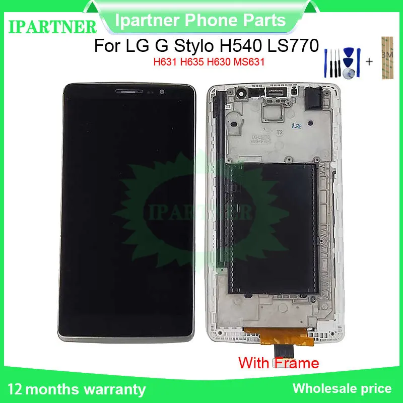 Для LG G Stylo H540 LS770 H631 H635 H630 MS631 ЖК-дисплей кодирующий преобразователь сенсорного