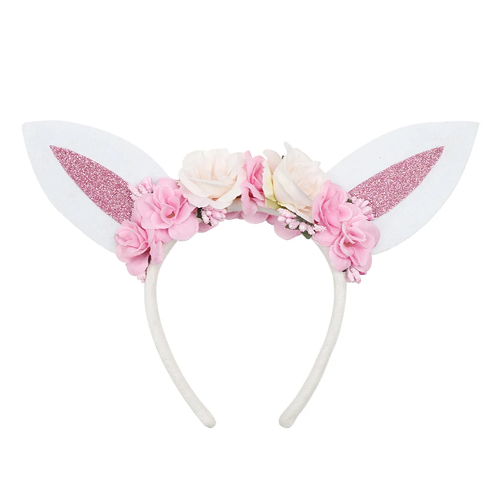 

Baby Girl Head Accessories Hairband Baby Elastic Flower Crown Party Accessiories Children Hair Ornaments
