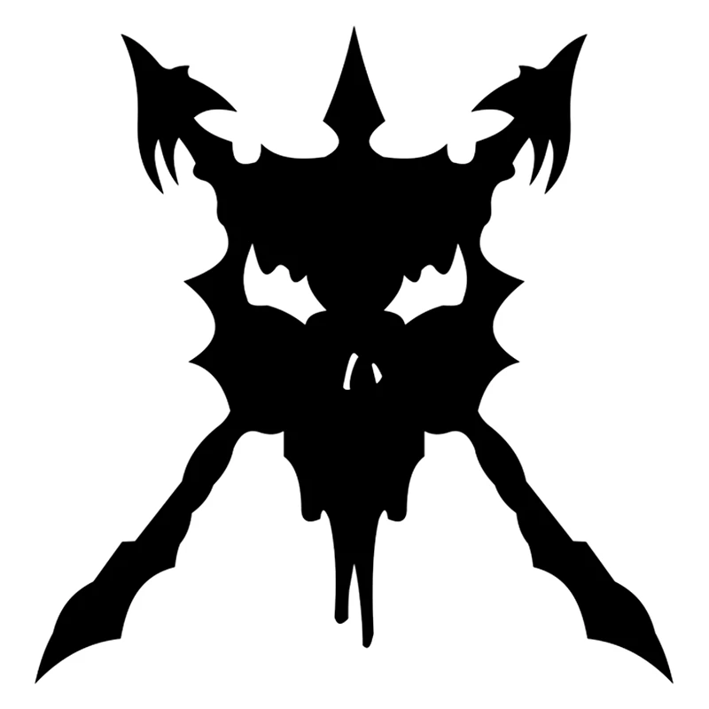 

CK2666#15*15.4cm Crazy skull funny car sticker vinyl decal silver/black car auto stickers for car bumper window car decorations
