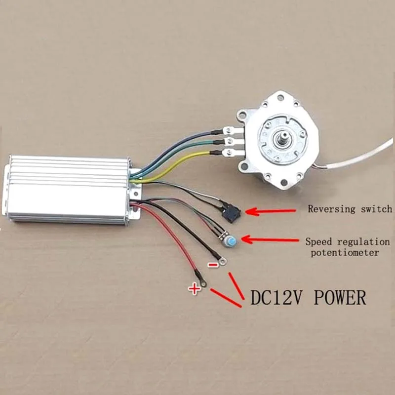 Высокий крутящий момент 3.8N.m 12 V-24 v DC мотор-редуктор постоянного тока высокой мощности 600w преобразователь с бесщеточным двигателем Сервомотора DIY& Бесщеточный Регулятор скорости