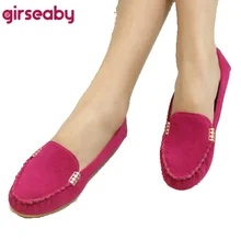 Girseaby/весна/осень женские Туфли без каблуков с квадратным носком водонепроницаемые Мокасины для Женские туфли-лодочки удобные слипоны женская обувь F171