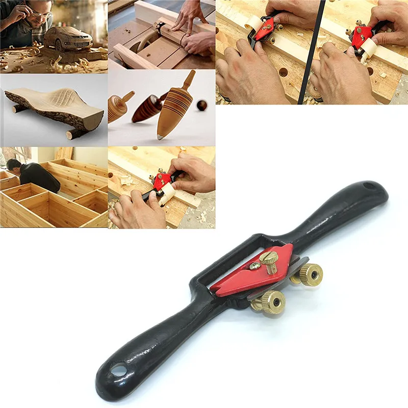 

High Quality Adjustable 9 inch Metal Woodworking Blade Spoke Shave Manual Planer Plane Deburring Hand Tools wood planer
