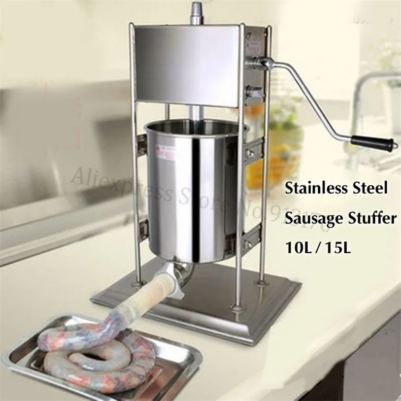 Buy 10L Commercial Sausage Stuffer Filler Churro