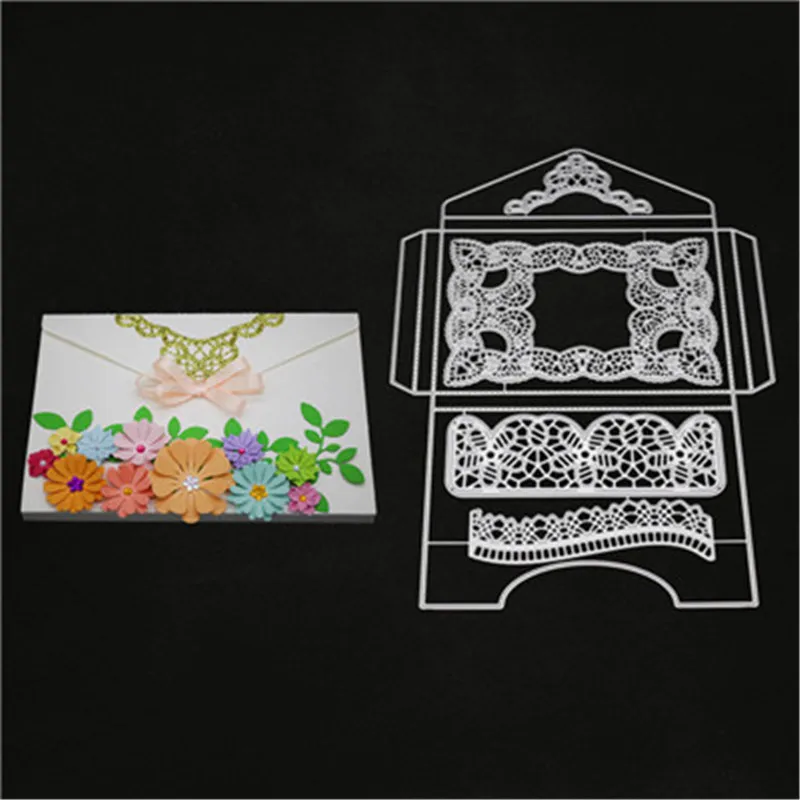 

3D box flowers Metal Cutting Dies Stencils DIY Scrapbooking Album Paper Card Craft New Embossing Suit Paper Cards Stamp DIY