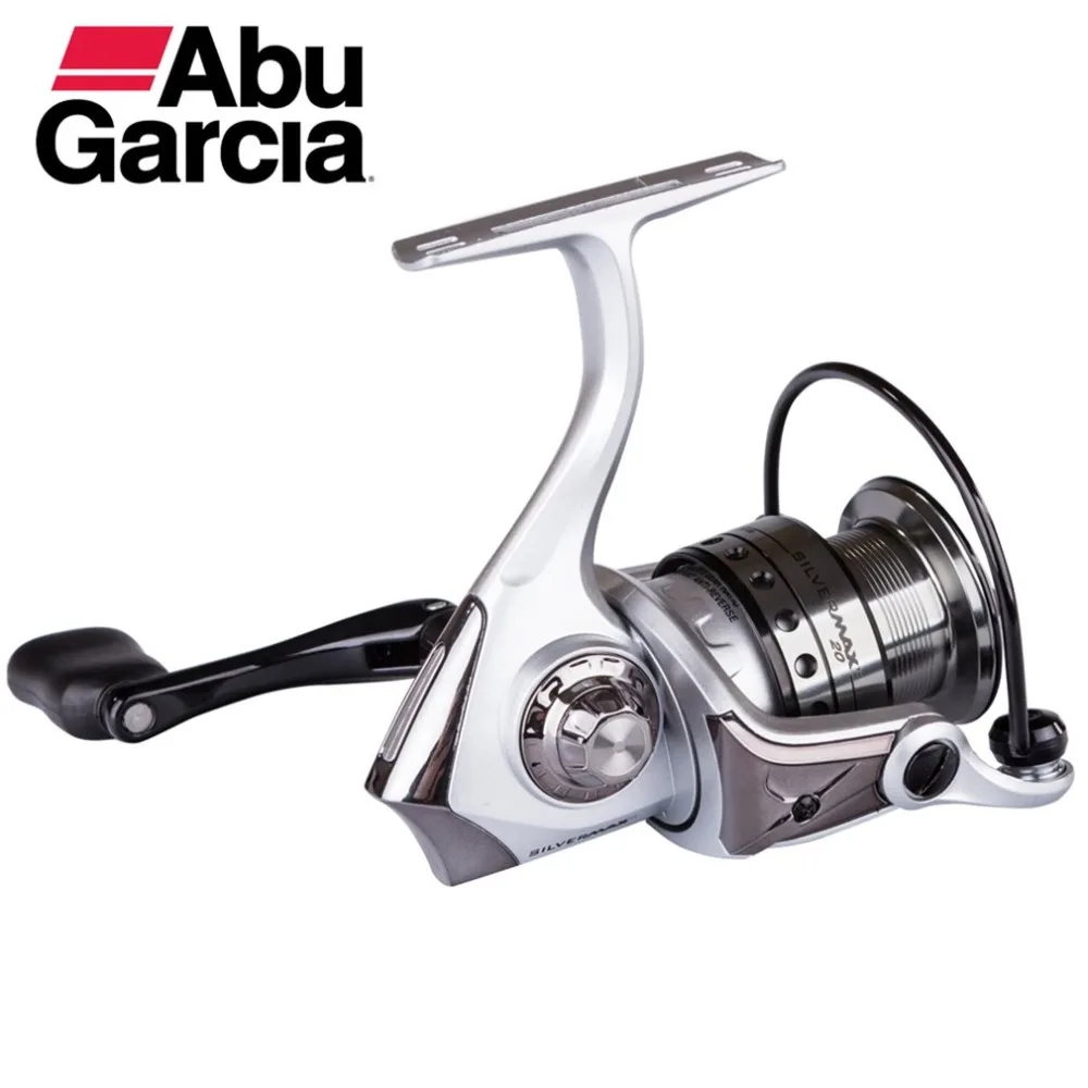 Top Abu Garcia SILVER MAX SMAXSP 500-4000 Series 5+1BB Spinning Reel Freshwater Aluminum spool Fishing Reels Carretilha de pesca Top Abu Garcia SILVER MAX SMAXSP 500-4000 Series 5+1BB Spinning Reel Freshwater Aluminum spool Fishing Reels Carretilha de pesca