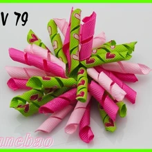 65 pcsheart Valantine день волосы луки слоистых волосы луки бутик волосы луки