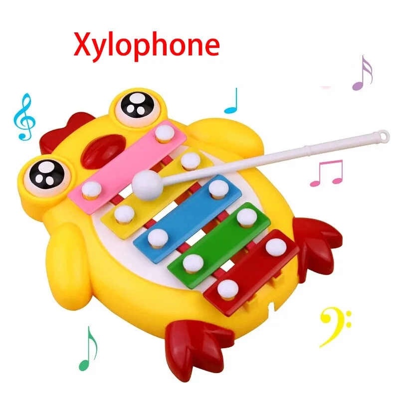 Children Musical Wisdom Keyboard Instrument Educational Toys with 8 Keys for Kids Boys Girls