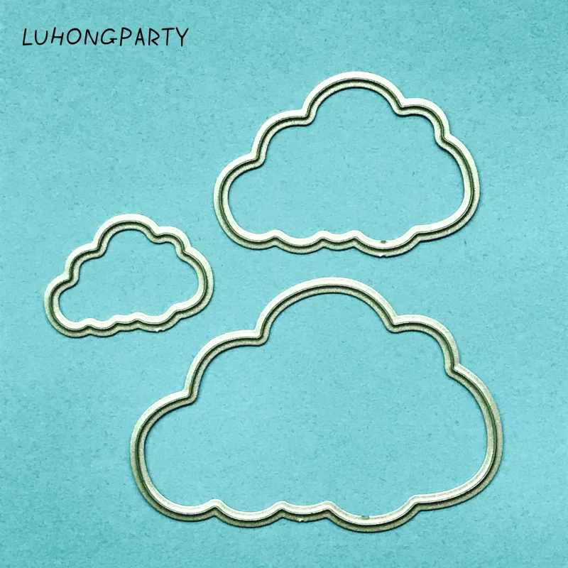 1set 6.3*4.3cmThe Cloud die cuts,metal die cutting dies in scrapbooking