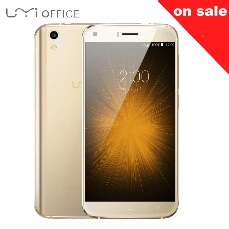 Umi London Smartphone MT6580 Quad Core 5.0 inch HD Android 6.0 Marshmallow 1280*720 3G WCDMA 1GB RAM 8GB ROM Rugged Mobile Phone
