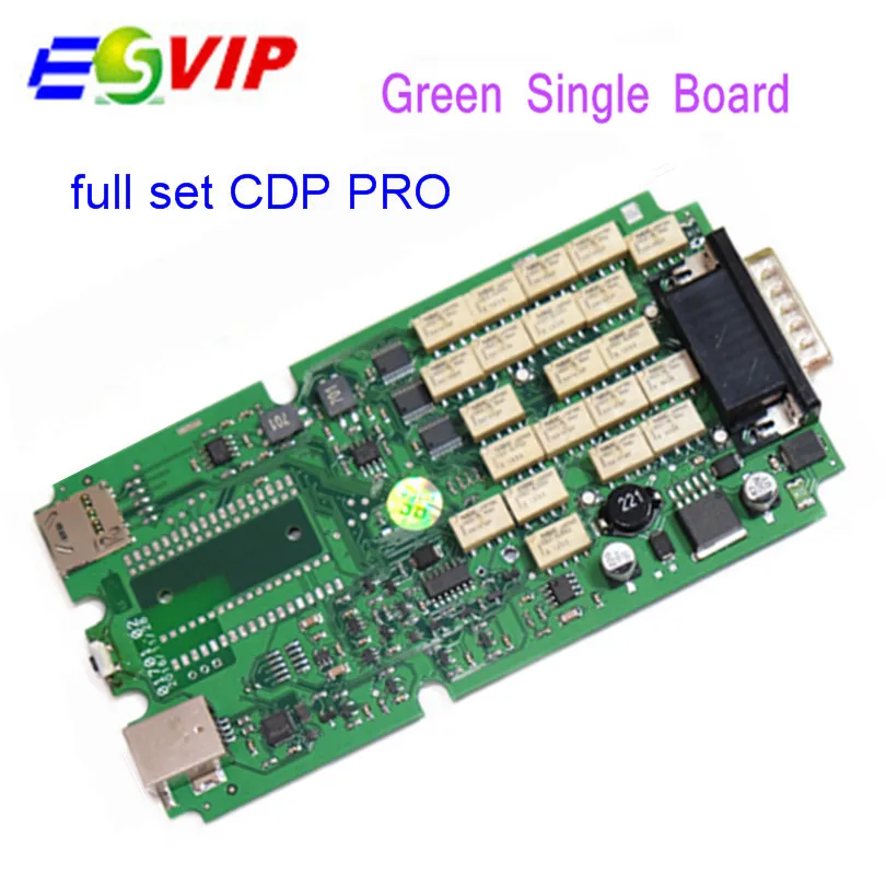 

5pcs Best Quality TCS CDP PRO Single Board 2016.00/2015.3 with keygen TCS software Cars Trucks OBD2 Diagnostic Tool DHL free