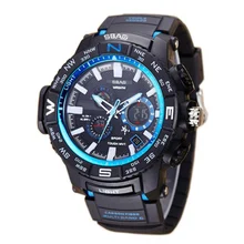 Мужские часы светодиодный водонепроницаемый спортивные часы ударные цифровые электронные часы Relogio Masculino