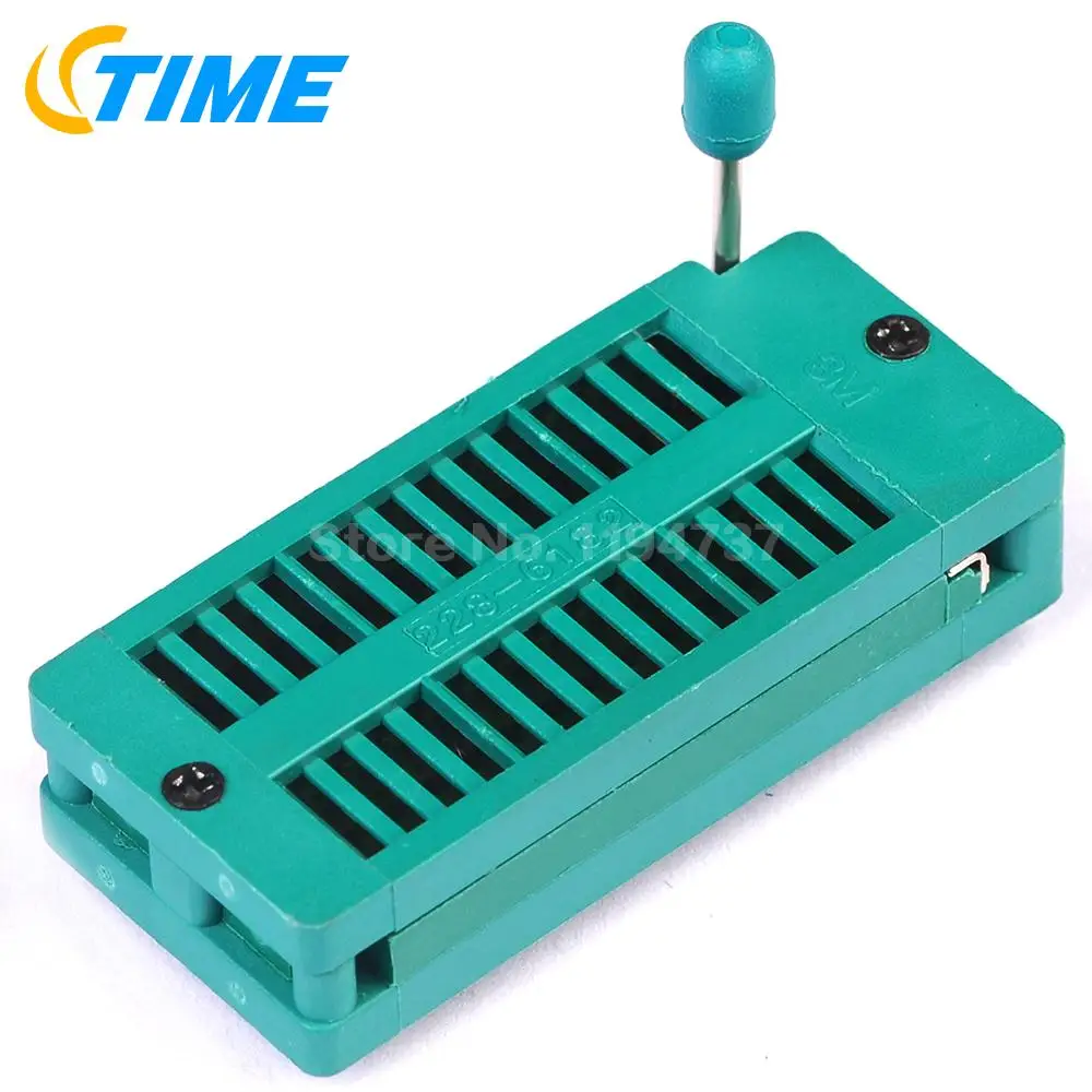 

10PCS ZIF Socket 28 Pins universal DIP IC
