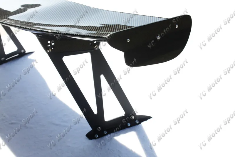 2000-2008 Honda S2000 AP1 AP2  DC5 JS' Racing Type-1 Style Rear Spoiler GT Wing 1600mm CF with 390mm Aluminum Stand (4)