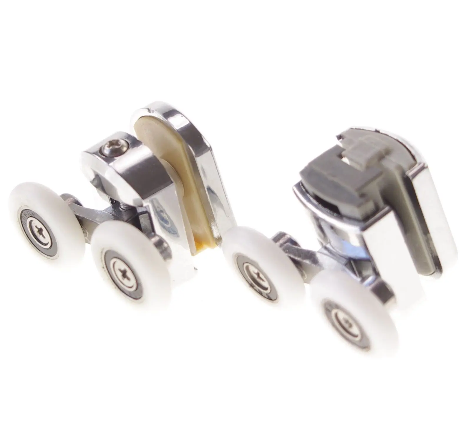 Top/Bottom 25mm Dia Adjustable Fit Glasses 6 8 mm Shower Door Roller