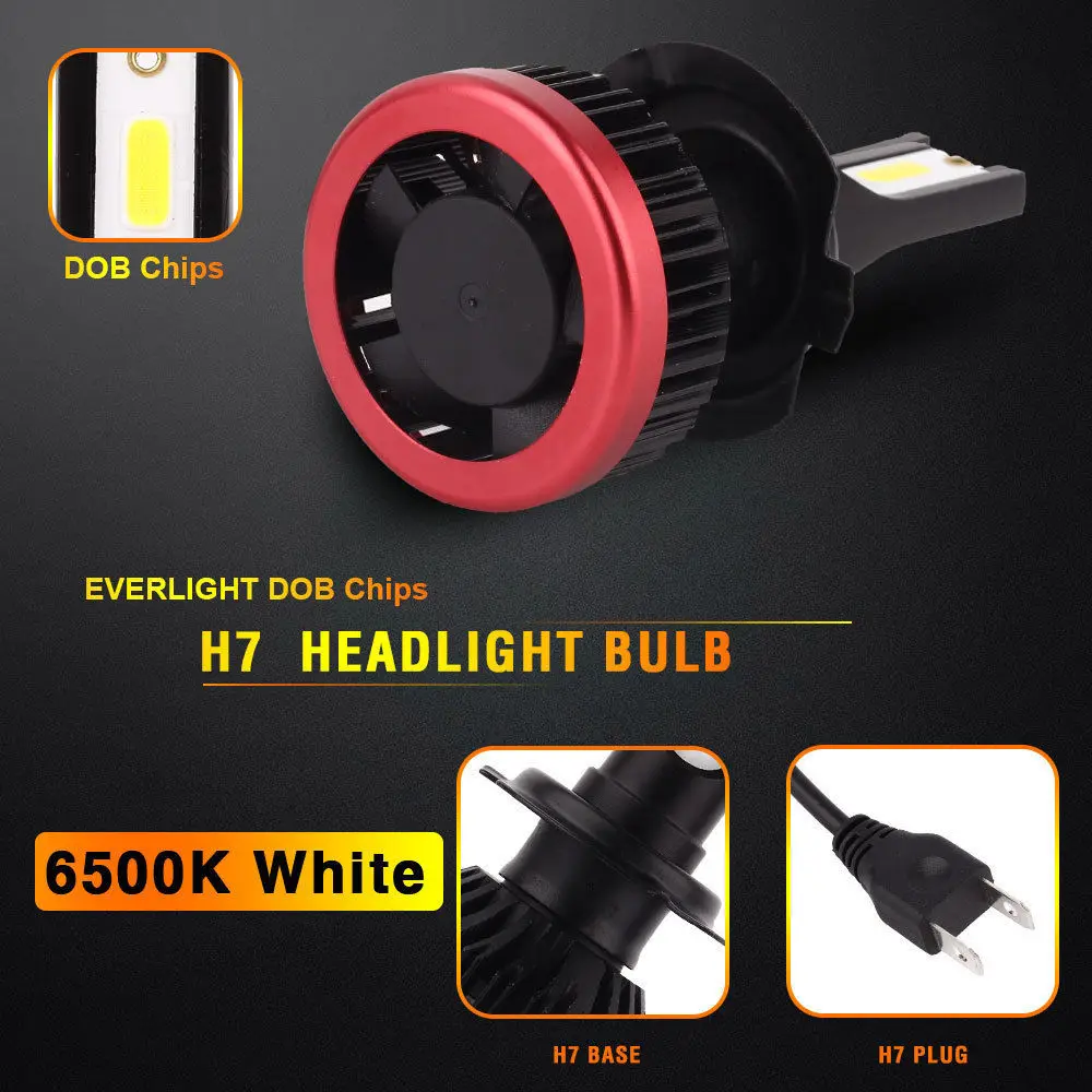 10pairs H7 LED Headlight Bulbs 10000LM 50W 6500K DOB Mini Size H1 H3 HB3 HB4 H8 H11 Car Lights H4 Headlamp Fog Light 12v 24v 10pairs H7 LED Headlight Bulbs 10000LM 50W 6500K DOB Mini Size H1 H3 HB3 HB4 H8 H11 Car Lights H4 Headlamp Fog Light 12v 24v