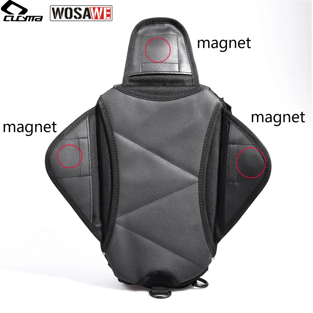 CUCYMA мотоциклетный топливный бак сумки мобильный телефон сенсорный экран наушники сумка мотоциклетная Магнитная сумка на плечо для iPhone xiaomi