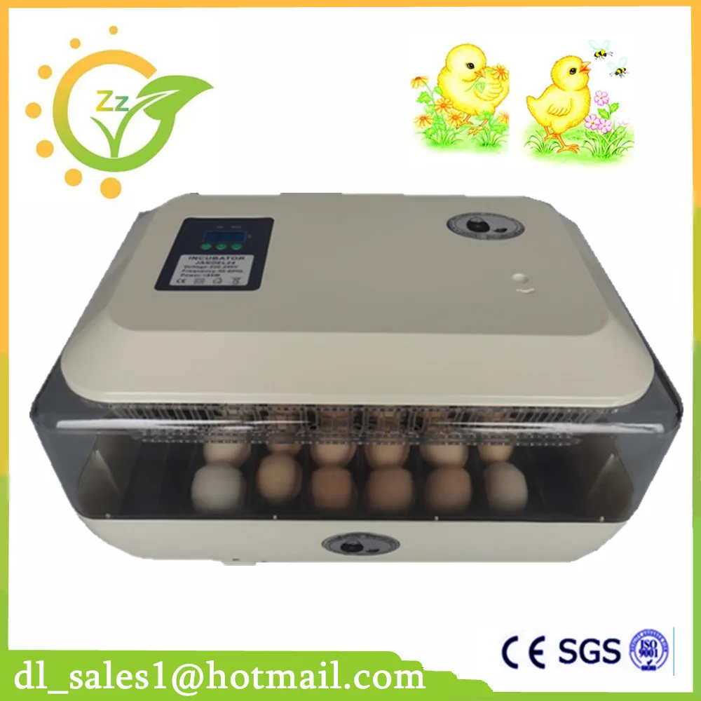 

EU,US,AU Stock! Automatic 24 Egg Digital Mini Incubator For Chicken Poultry Harcher Quail Eggs CE Approved