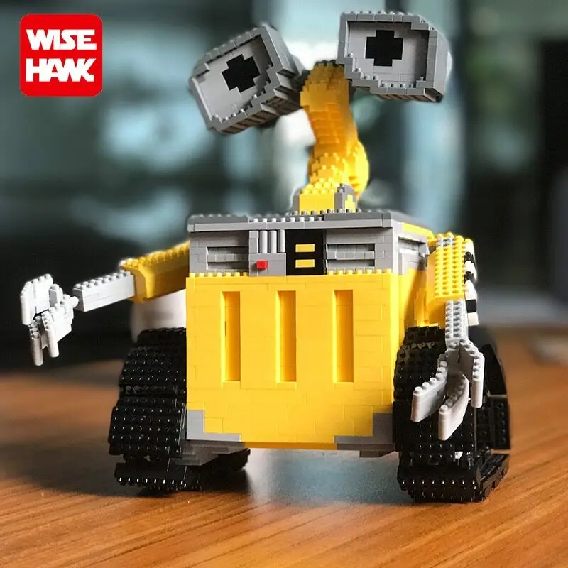 wise hawk mini blocks wall -e 2486-1