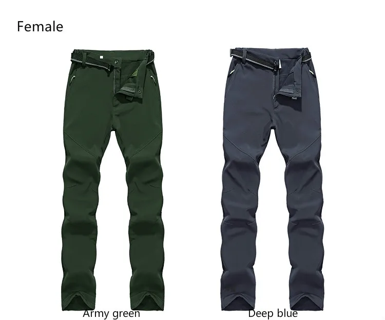 Мужские и wo мужские ветрозащитные водонепроницаемые утепленные штаны ...