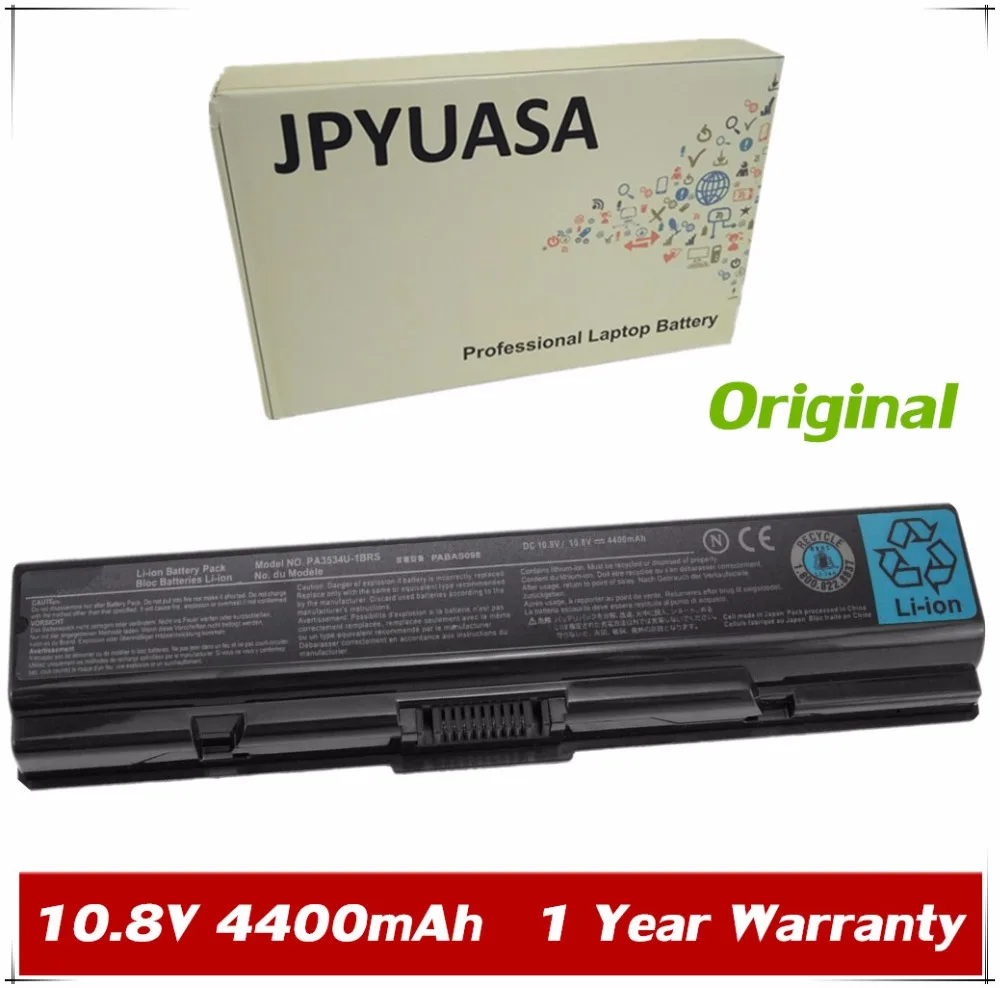 

JPYUASA 10.8V 4400mAh PA3534U-1BRS PA3534U-1BAS Battery For Toshiba Satellite A300 A305 M200 M205 PA3535U-1BAS PA3535U-1BRS