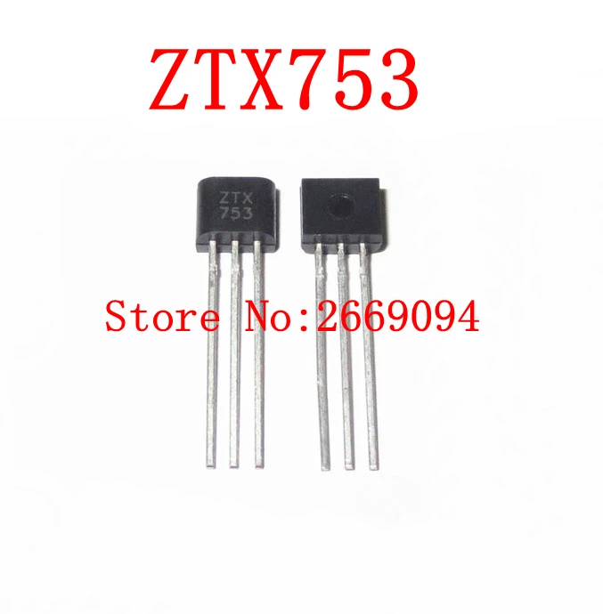 

20PCS/50PCS / 100pcs/lots ZTX753 ZTX753QSTZ TO-92 New original IC In stock!