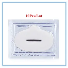 10 шт. кристальная коллагеновая молочная маска для губ увлажняющая питательная маска для ухода за губами разбавляющая цвет губ Уход за кожей