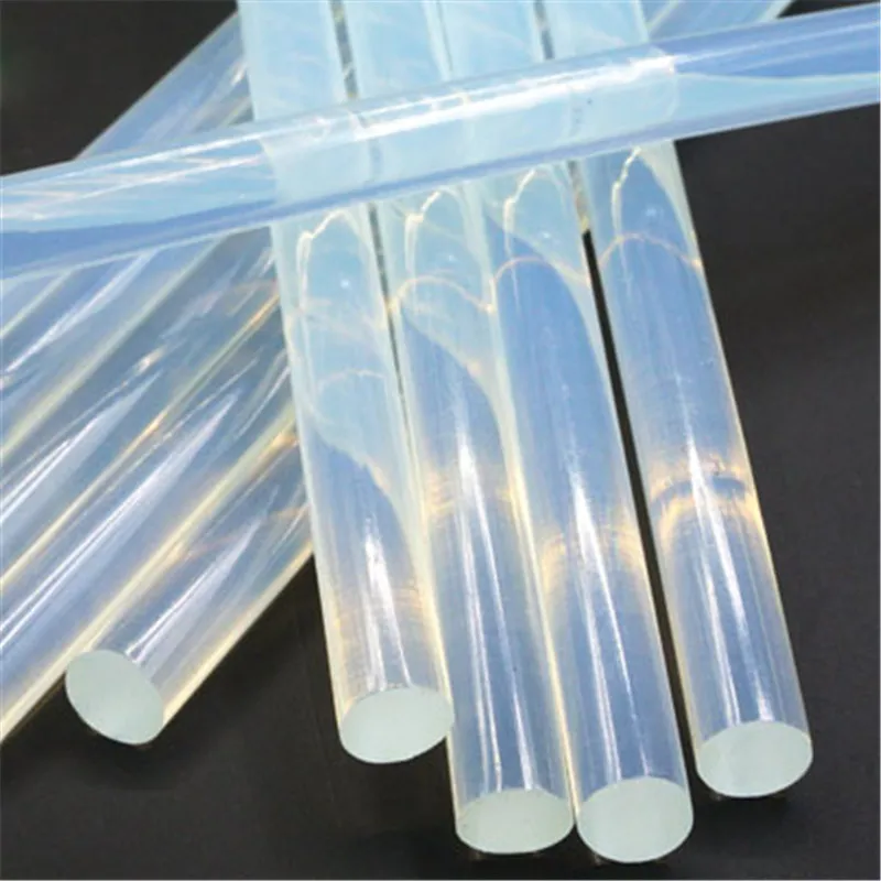 

10Pcs 7*100mm Hot Melt Glue Sticks Plastic Sticks For Electric Glue Gun Craft Album Repair