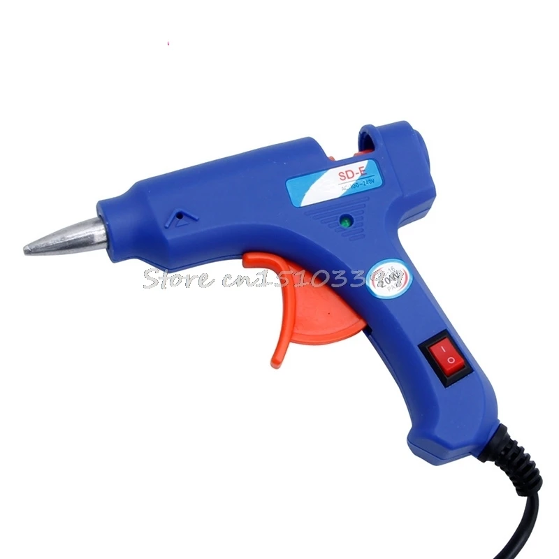 

Professional Electric Heating Hot Melt Glue Gun 20W Art Craft Repair Tool US Plug Drop Ship