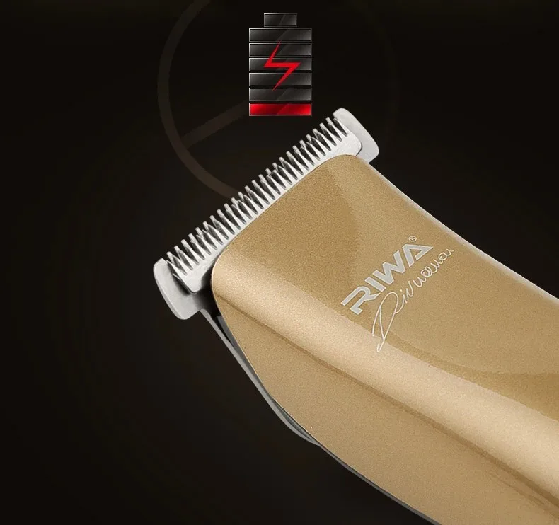 Riwa Аккумуляторный электрическая машинка для стрижки машина для мужчин Профессиональная многофункциональная беспроводная машинка для стрижки волос Электрический триммер для волос X4-2