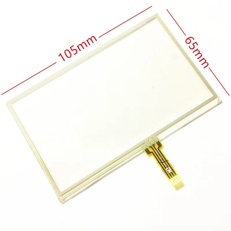 

10 Pcs 4.3-inch 105mmx65mm Touch screen panels for AT043TN24 V.4,GPS navigator,105x65mm Touch Screen Digitizer Panel