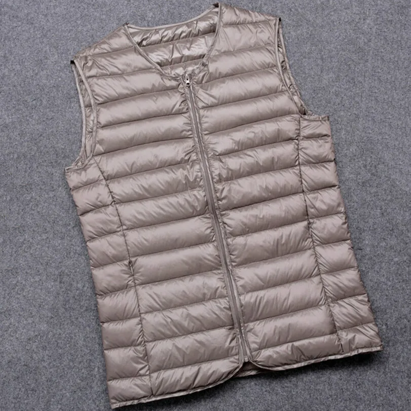 Vest Autumn Winter Duck Down Sleeveless Jacket Windproof Warm