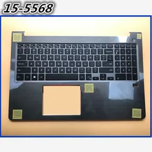 Использованный 90% newpalmest чехол с английской клавиатурой для DELL Vostro 15 5568 V5568 15-5568 верхний чехол