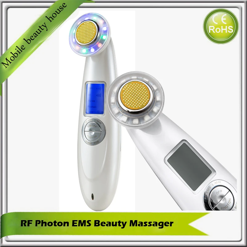 

Mini RF Beauty System Radio Frequency Dot Matric EMS Led Photon Therapy Skin Rejuvenation Wrinkle Removal Lift Beauty Instrument