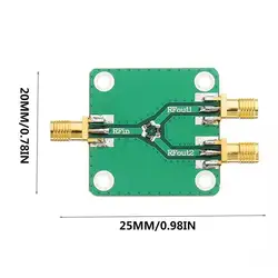 1 шт. DC-5G RF микроволновый резистор распределитель питания модуль микроволновой разветвитель мощности радиочастотный делитель