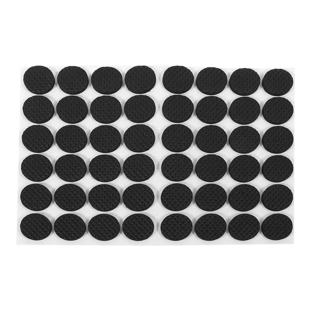 48pcs Non Slip Self Adhesive Furniture Rubber Feet Pads Table Chair 48pcs Non Slip Self Adhesive Furniture Rubber Feet Pads Table Chair Floor Protectors Mat Round Sticky Pad For Sofa Leg Hot
