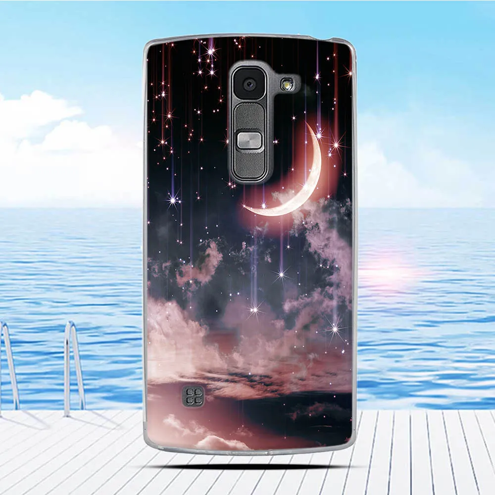 Чехол для LG Spirit 4G LTE H440N H420 мультяшный 3D рельефный рисунок задняя крышка ТПУ Мягкий