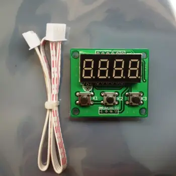 

Four digital tube display /TM1650 with three button modules / matching various control panels / adjustment parameters