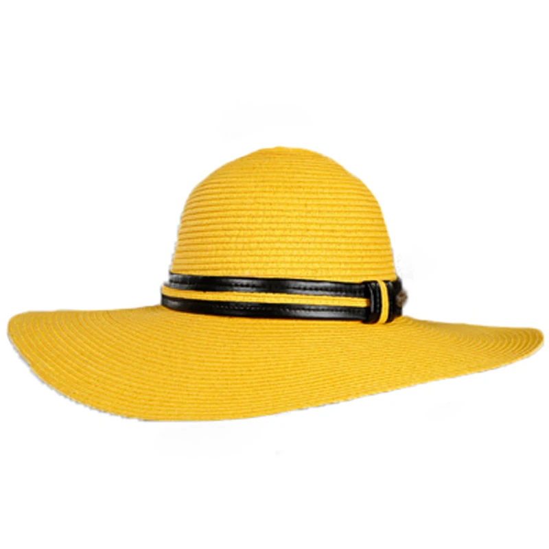 ladies yellow hat