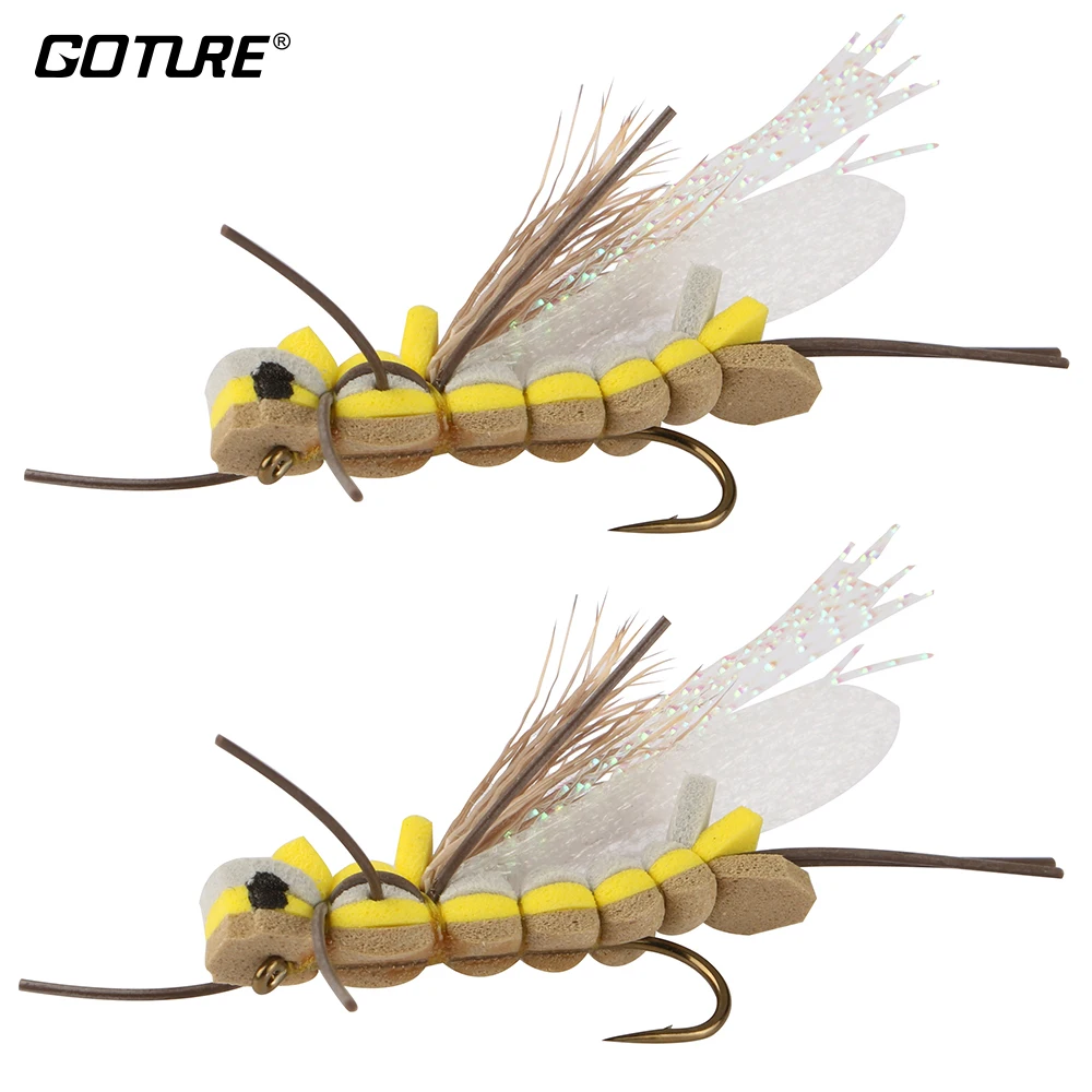 3pcs//pack Lifelike Dragonfly Insects Fly Fishing Flies Popper Lure Bait Hook