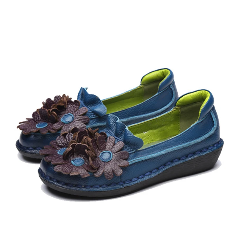 Vente Ylqp 2018 Mode Mocassins Mocassins Femmes En Cuir Véritable Plat Chaussures Femme Casual Travail Conduite Chaussures Femmes Appartements Glissent Sur